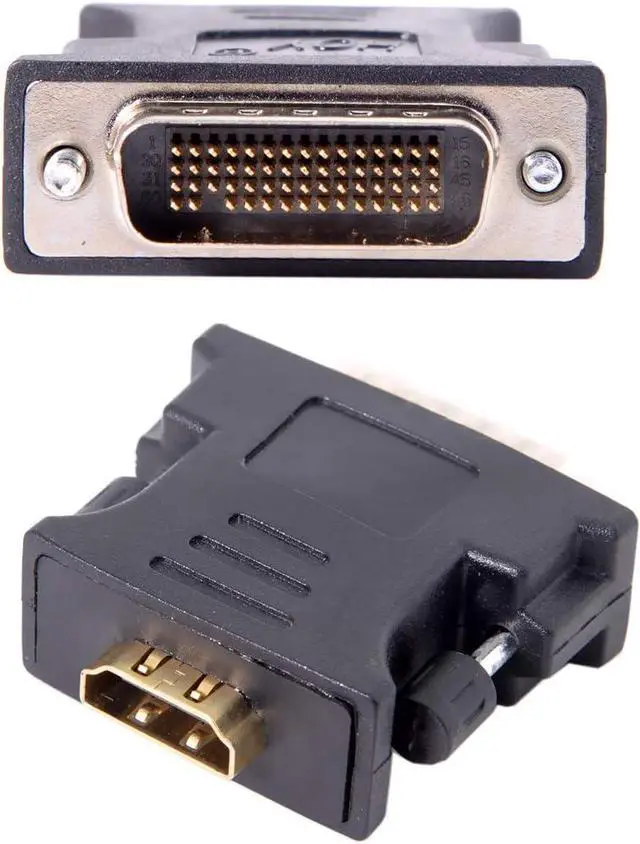 Alt view image 6 of 7 - LFH DMS-59pin Male to HDMI 1080P Female Extension Adapter for PC Graphics Card