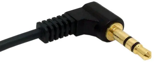 Alt view image 5 of 6 - Headphone/Audio Extension Cable,3 Pole 3.5mm Male to 3.5mm Female Audio Stereo Headphone 90 Degree Angled Extension Cable 10cm