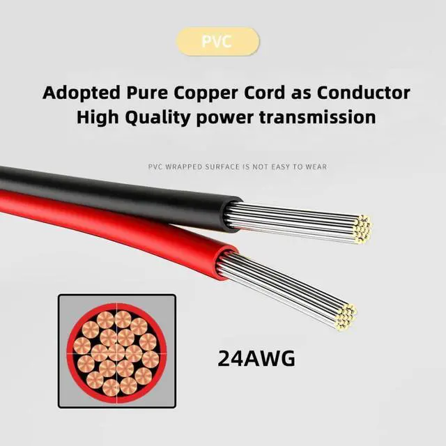 Alt view image 3 of 7 - 2 Pack 4Pin Open Cable to USB 2.0 Female DC 5V 2A Flush Mount Charging Data Transfer Socket Port Conversion Cable Adapter