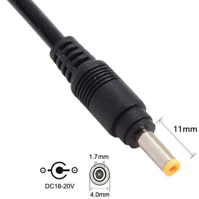 Alt view image 5 of 6 - USB C to DC 20V Adapter USB C to 4.0 * 1.7mm Power Plug PD 65W Emulator Trigger Charge Cable