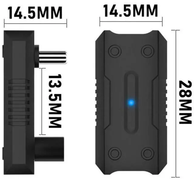 Alt view image 7 of 7 - USB C Extender Adapter,USB C Male to Female 180 Degree Angled Adapter for ROG Ally,Steam Deck,Switch,Support 20Gbps Data Transfer PD 140W Fast Charging and 8K@60Hz Video