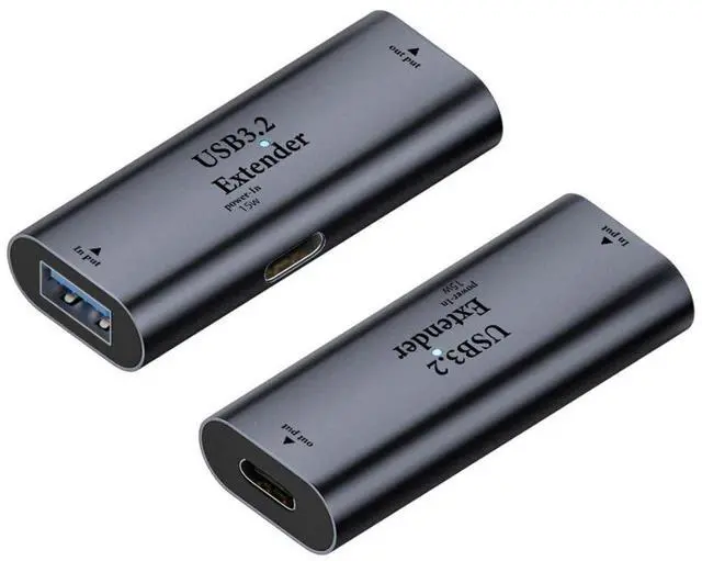 Main image of USB 3.0 Active Connector USB 3.0 Female to USB C Female with Extender Chipset Repeater Adapter