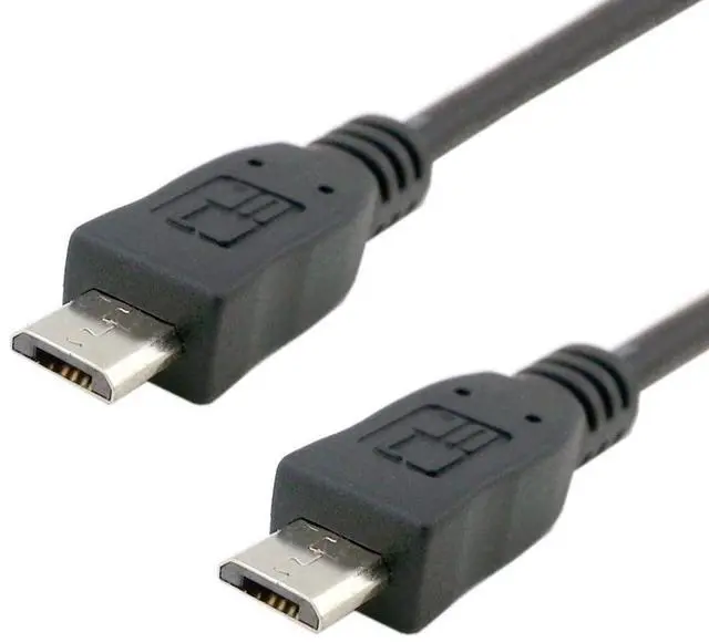 Alt view image 2 of 6 - Micro USB to Micro USB 5Pin Data Charge Extension Cable for Mobile Phone Tablet 1.0M