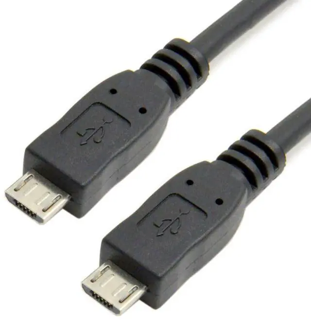 Alt view image 3 of 6 - Micro USB to Micro USB 5Pin Data Charge Extension Cable for Mobile Phone Tablet 1.0M