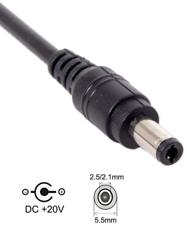 Alt view image 4 of 7 - CY USB 3.1 Type C USB-C to DC 20V 5.5 2.5mm & 2.1mm Power Plug PD Emulator Trigger Cable for Laptop