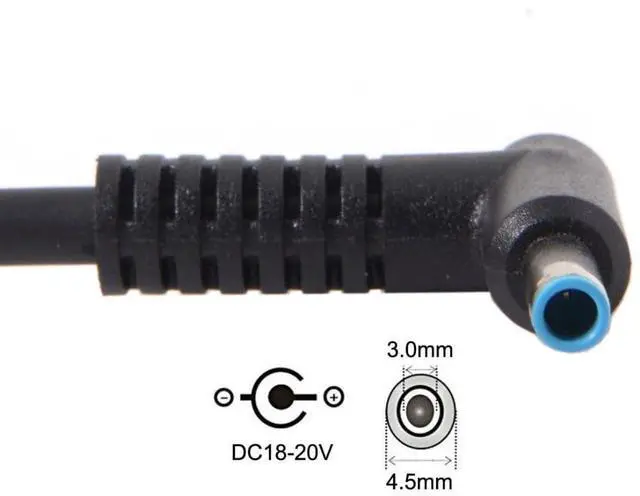 Alt view image 4 of 7 - USB C to DC 20V 4.5x3.0mm Power Plug PD 65W Emulator Trigger Charge Cable for Laptop