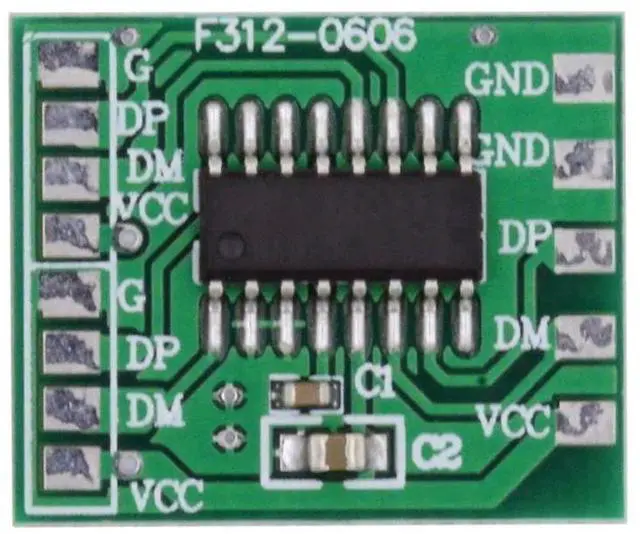 Alt view image 7 of 7 - USB 2.0 HUB 1 to 2 Splitter DIY Solder Cable Adapter for Strain Relief OD 3.0mm Cable