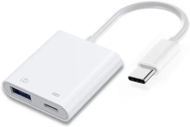 Main image of 2 in 1 USB C to USB 3.0 Socket OTG Adapter with PD 24W Charge for Laptop Tablet Phone