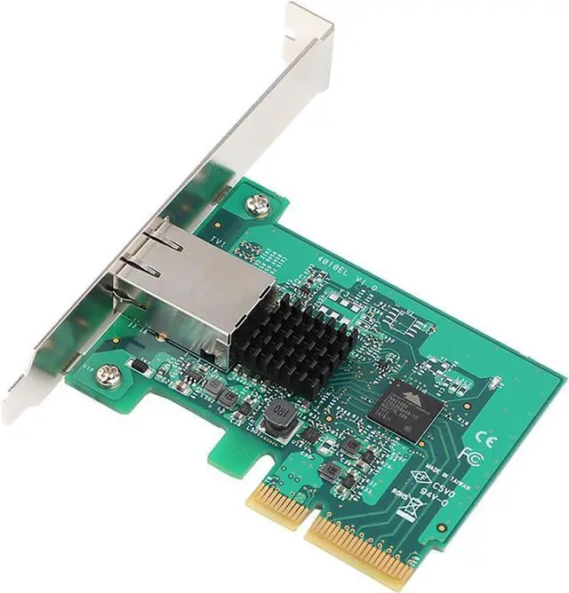Alt view image 5 of 7 - PCIe X4 to 10G RJ45 Ethernet Network Card for Desktop and Server, PCI Express 2.0 x4 10G/5G/2.5G/1G/100M RJ45 Adapter  10 Gigabit LAN NIC with Jumbo Frame & Link Aggregation Support