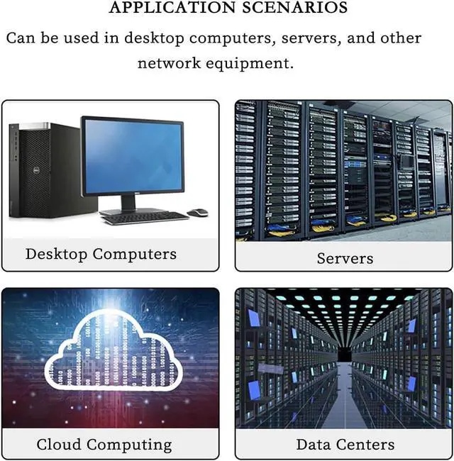 Alt view image 6 of 7 - M.2 (M Key) to 10G SFP+ Network Adapter Card, PCIe 2.0 x4 Interface with 82599EN Chip  Single-Port 10 Gigabit Fiber NIC for Server, Router, and NAS, Compatible with Windows/Linux/VMware/UEFI