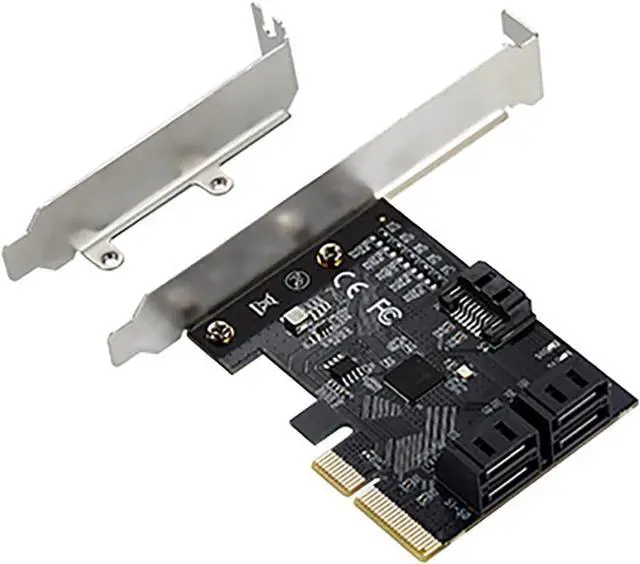 Main image of PCIe x4 to 5-Port SATA3.0 6Gbps Expansion Card IO-PCE585S-5IPCIe 3.0 SATA Controller Adapter Supports Bootable System, Compatible with Desktop, Server, Industrial PC, DVR/NVR Systems