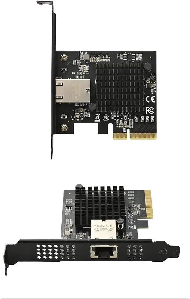 Alt view image 6 of 7 - PCIe x4 10G Network Card IO-PCE113-GLAN, AQC113 Chip 10G/5G/2.5G/1G RJ45 Ethernet Adapter, Compatible with Desktop PC, Server, NAS, and Soft Router Systems (Compatible with Apple System)
