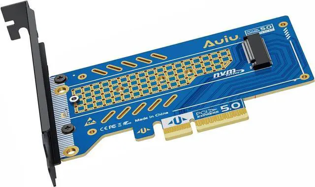 Main image of PCIE to M.2 NVMe B+M Key Expansion Card High Speed Support NVMe 2230 2240 2260 2280 SSD Support PCIe X4 X8 X16 (PCIe5.0 x4 Card)