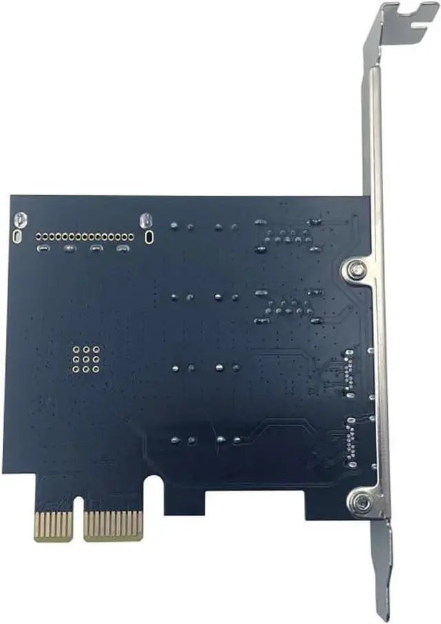 Alt view image 4 of 7 - PCIe to USB 3.0 + USB-C Expansion Card 5Gbps 1 to 4 Desktop Adapter with D720201 Controller, 4-Port Splitter (4-Pin Power Port)