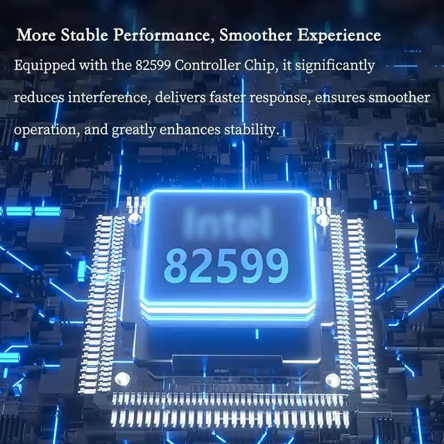 Alt view image 3 of 6 - 10Gbps Single-Port SFP+ PCIe 3.0 x4 Network Adapter Card  Desktop Server Expansion with 82599 Chipset, Compatible with Windows/Linux/VMware