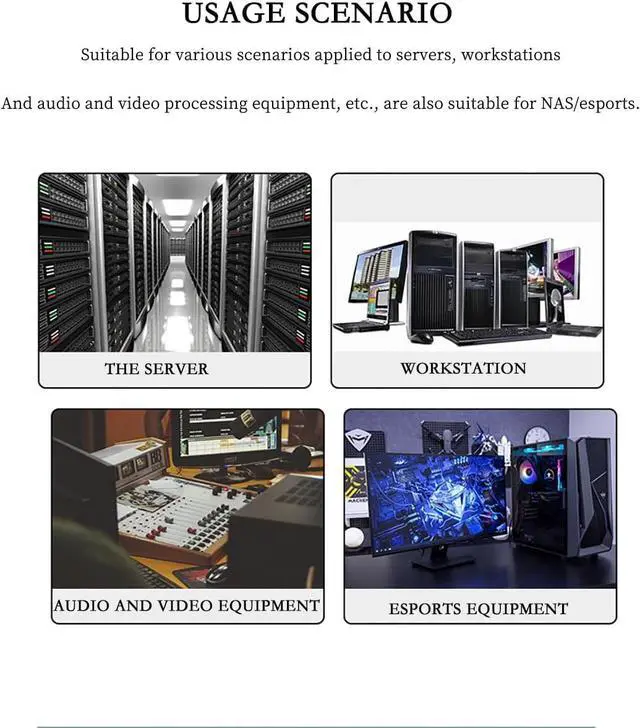 Alt view image 6 of 7 - IO-PCE8639A-U2 PCIe 4.0 x4 to U.2 (SFF-8639) Expansion Card  7000MB/s High-Speed Adapter for 2.5" NVMe SSD, No Power Cable Required, Supports Servers & Workstations