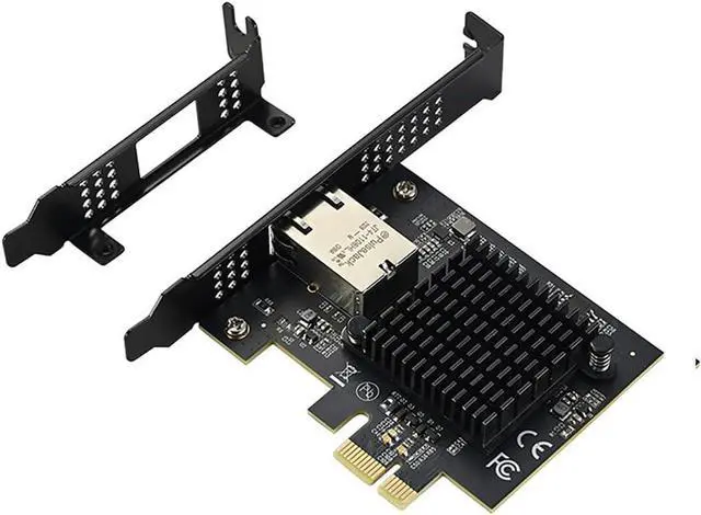 Main image of PCIe 4.0 x1 to 10Gbps Single-Port Ethernet Network Adapter  AQC113 Chipset, RJ45 10GBase-T, High-Speed NIC for Server/Desktop/NAS