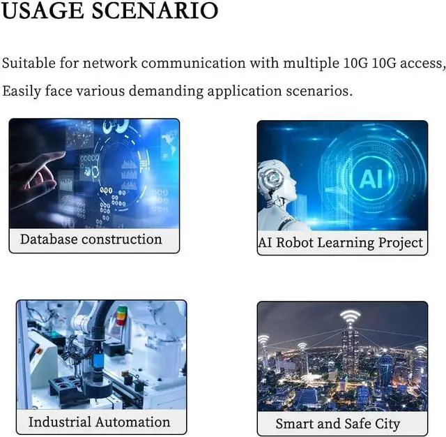 Alt view image 6 of 7 - PCIe 4.0 x1 to 10Gbps Single-Port Ethernet Network Adapter  AQC113 Chipset, RJ45 10GBase-T, High-Speed NIC for Server/Desktop/NAS