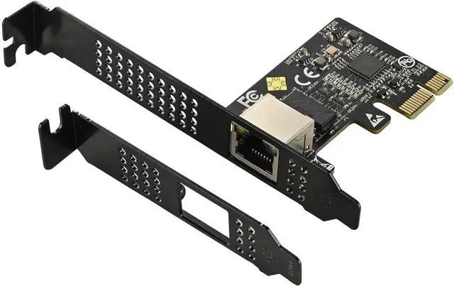Main image of IO-PCE8126-GLAN PCIe X1 to 1Port 5G RJ45 Net Work Card PXE Diskless Boot Net Work Adapter Support Desktop, Server, NAS Soft Routing