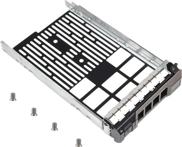 Main image of 3.5" F238F SAS SATA SATAu Hard Drive Caddy Tray, Compatible with D-ELL PowerEdge R710 R610 R515 R510 R415 R410 R320 R310 T710 T610 Part Number: 0F238F F238F X968D 0X968D G302D 0G302D - OEM