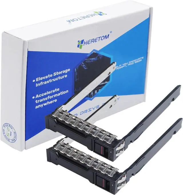 Main image of 2PCS 2.5 Drive Tray Caddy P22892 P22892-002 for H-P G10 Gen10 Plus V2 G11 Server DL20 DL360 DL365 DL380 DL385 DL325 - OEM
