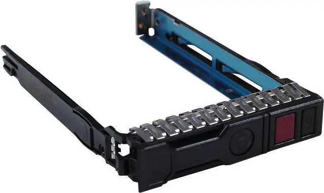 Alt view image 3 of 4 - 2-Pack Hard Drive Bracket 2.5" NVMe SSD Caddy 727695-001 Hard Drive Tray Caddy Compatible with H-P Proliant DL325 DL360 DL380 DL385 DL560 DL580 ML350 Gen10 G10 Servers - OEM
