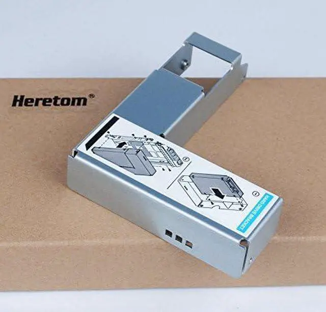 Main image of Heretom 3.5" to 2.5" HDD Bracket Caddy Adapter 09W8C4 0Y004G 0G302D 0X968D for D-ELL X7K8W/Y796F/KG1CH/F238F/F9541 Tray - OEM