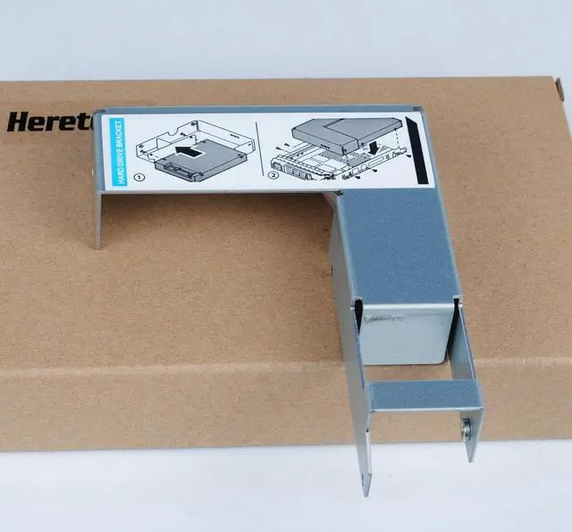 Alt view image 2 of 7 - Heretom 3.5" to 2.5" HDD Bracket Caddy Adapter 09W8C4 0Y004G 0G302D 0X968D for D-ELL X7K8W/Y796F/KG1CH/F238F/F9541 Tray - OEM