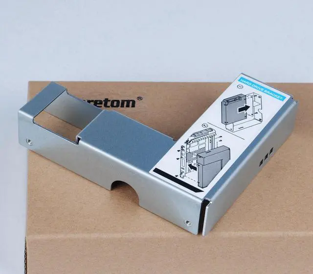 Alt view image 7 of 7 - Heretom 3.5" to 2.5" HDD Bracket Caddy Adapter 09W8C4 0Y004G 0G302D 0X968D for D-ELL X7K8W/Y796F/KG1CH/F238F/F9541 Tray - OEM