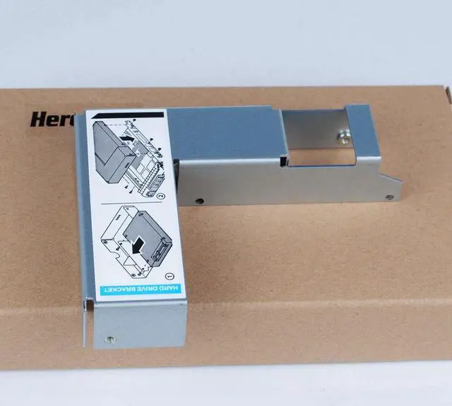 Alt view image 6 of 7 - Heretom 3.5" to 2.5" HDD Bracket Caddy Adapter 09W8C4 0Y004G 0G302D 0X968D for D-ELL X7K8W/Y796F/KG1CH/F238F/F9541 Tray - OEM