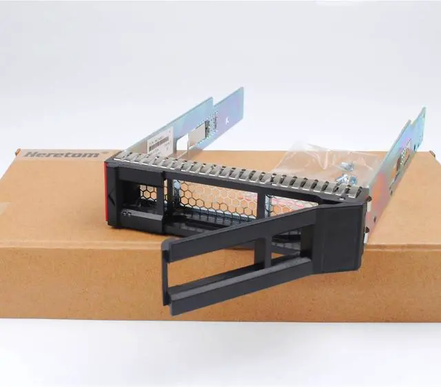 Alt view image 5 of 5 - Hard Drive Tray Caddy SM17A06251 SSD Caddy 3.5 Hard Drive Bracket Compatible with LEN-OVO/IBM ThinkSystem SR530 SR550 SR570 SR590 SR630 SR650 SR850 SR860 SR950 ST550 ST558 SN550 HR630X HR650X, 2 Pack - OEM