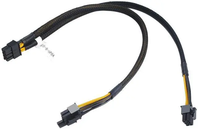 Main image of Heretom New for D-ELL Split GPU Power Adapter Cable 8Pin to 6Pin and 8Pin N08NH 9H6FV J30DG PowerEdge R720 R730 R7910 - OEM