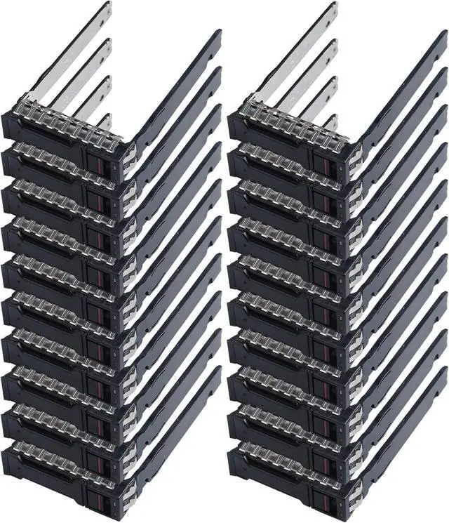 Main image of 20 Pack Hard Drive Tray Caddy 2.5 SSD Bracket P22892 P22892-002 Hard Drive Tray Compatible for H-P G10 Gen10 Plus V2 G11 Server DL20 DL360 DL365 DL380 DL385 DL325 - OEM