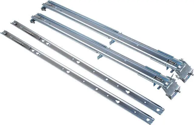 Main image of 2U Static Rails Kit H872R 0H872R Compatible with D-ELL PowerEdge R510 R515 R520 R720 R720XD R820 R730 R730xd R830 R540 R540XD R740 R740XD R7415 R7425 PowerVault DL22000 - OEM