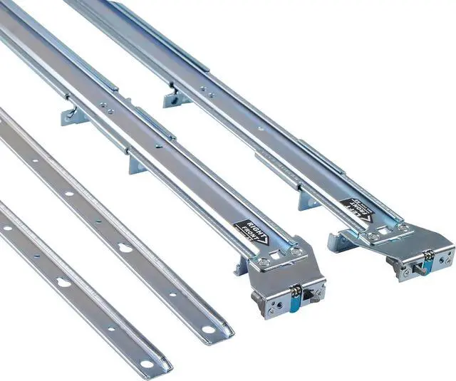 Alt view image 4 of 7 - 2U Static Rails Kit H872R 0H872R Compatible with D-ELL PowerEdge R510 R515 R520 R720 R720XD R820 R730 R730xd R830 R540 R540XD R740 R740XD R7415 R7425 PowerVault DL22000 - OEM