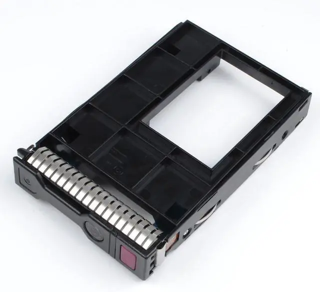 Alt view image 2 of 6 - 2.5 to 3.5 Hard Drive Adapter SSD, 3.5 Hard Drive Tray Caddy 651314-001 651320-001 with 2.5 Hard Drive Caddy Adapter Compatible for H-P Proliant G8/G9 DL380e BL420c BL460c BL660c DL360e DL360p DL380p