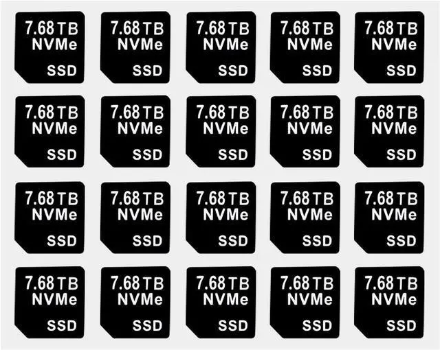 Alt view image 3 of 6 - 2-Pack Drive Tray Caddy 3.5" X8K8W, 2.5" Drive Adapter with 20PCS Capacity Sticker Label - OEM