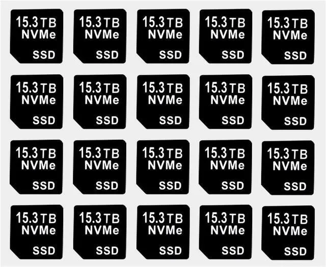 Alt view image 3 of 6 - 4-Pack Hard Drive Tray Caddy 2.5" DXD9H 0DXD9H with 20PCS Capacity Sticker Label - OEM