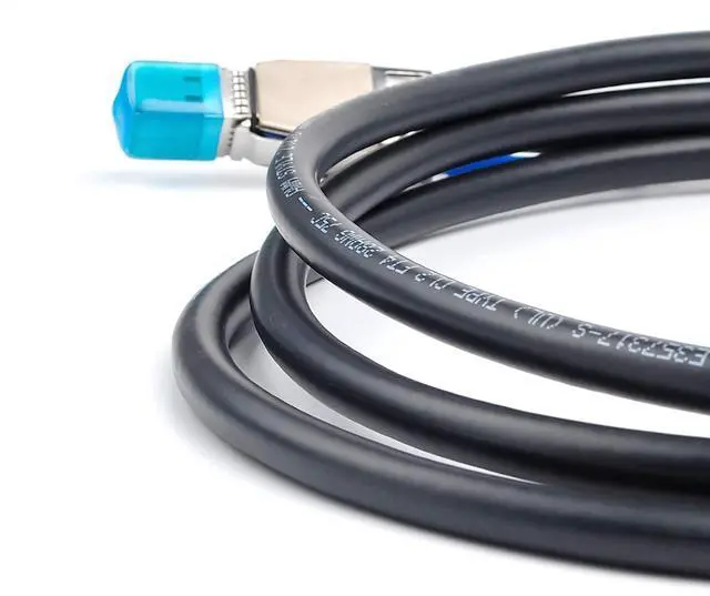 Alt view image 6 of 6 - Heretom 2PCS 12G External Mini SAS HD SFF-8644 to SFF-8644 Cable, 2-m(6.6ft) - OEM