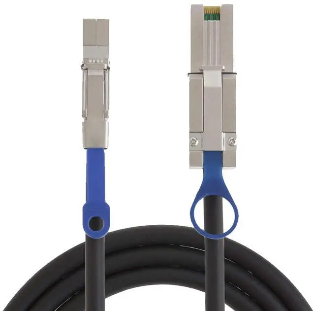 Alt view image 5 of 5 - Heretom External Mini SAS HD Cable, Mini SAS SFF-8644 to SFF-8088 Cable, 6 Gbps, 2M/6.6FT - OEM