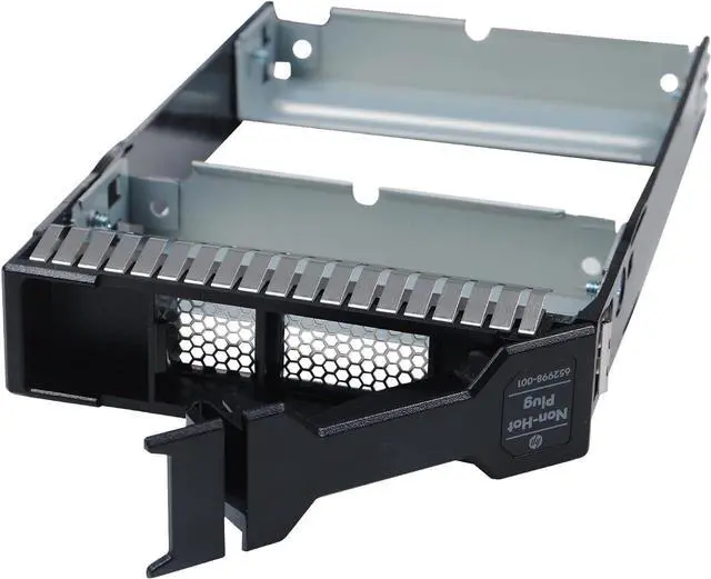 Alt view image 4 of 6 - Hard Drive Tray Caddy 3.5 Non Hot Plug SSD Caddy 652998-001 Hard Drive Bracket Compatible for H-P Proliant Gen8 Servers DL160 DL320e ML310e BL420c - OEM