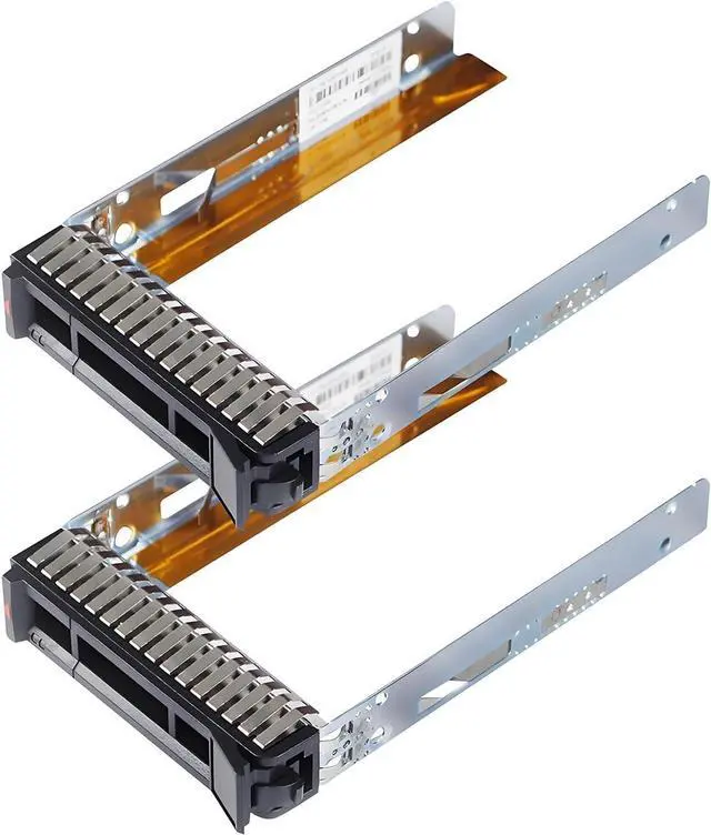 Main image of 2-Pack Hard Drive Tray Caddy 2.5 Hard Drive Bracket 00E7600 L38552 SSD Caddy Compatible for IBM X3850 X3950 X6 X3650 X3550 X3250 X3100 M5 - OEM
