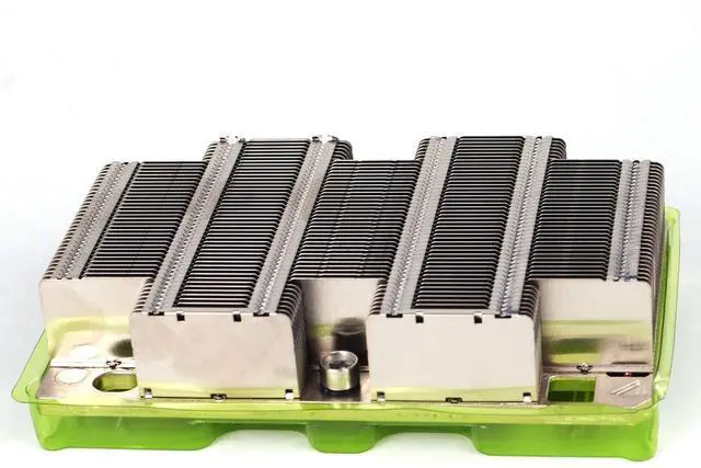 Alt view image 3 of 5 - POWEREDGE R740 R740xd R640 CPU Heatsink 0C6R9H C6R9H CPU Cooling Heatsink - OEM