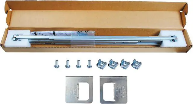 Alt view image 7 of 7 - 2U Static Rails Kit 2CKCH 6MFY2 Compatible with D-ELL PowerEdge C6400 C6420 C6220 C6300 C6525 R740XD2 - OEM