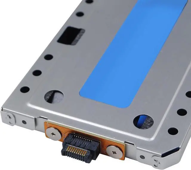 Alt view image 4 of 7 - 2-Pack Hard Drive Tray Caddy 2.5 Hard Drive Bracket V2M50 SSD Caddy Compatible for D-ELL Latitude 5414 5404 Rugged Laptop