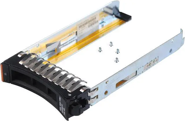 Alt view image 2 of 4 - 2-Pack Hard Drive Tray Caddy 44T2216 SSD Mount 2.5" Hard Drive Bracket SAS SATA Disk Tray Compatible for IBM 44T2216 x3250 x3550 x3650 x3500 x3200 x3400 M2 M3 M4 HS12 HS22 Series