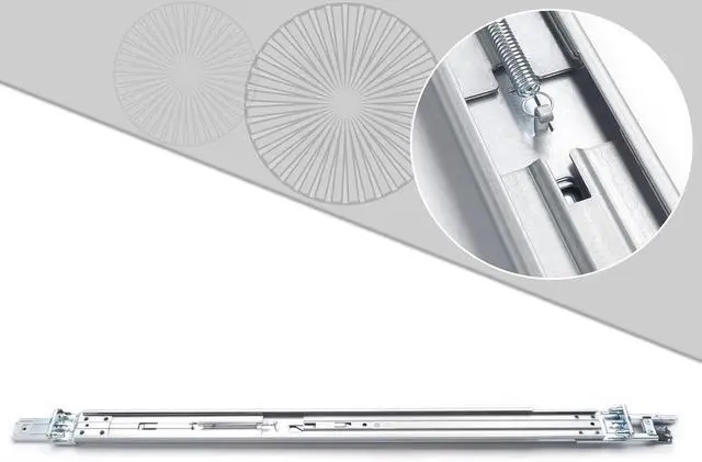 Alt view image 4 of 7 - 1U Sliding Ready Rails 81WCD 081WCD Compatible with D-ELL PowerEdge R320 R420 R430 R620 R630 R640 - OEM