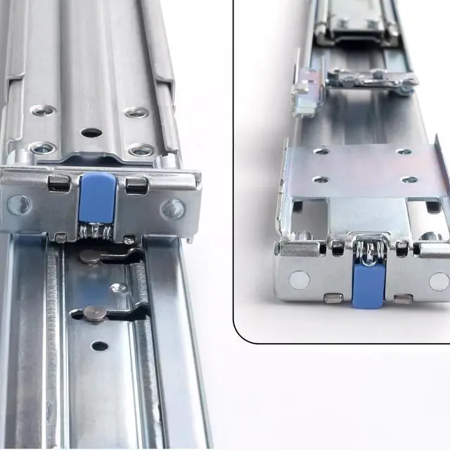 Alt view image 6 of 7 - 1U Sliding Ready Rails 81WCD 081WCD Compatible with D-ELL PowerEdge R320 R420 R430 R620 R630 R640 - OEM