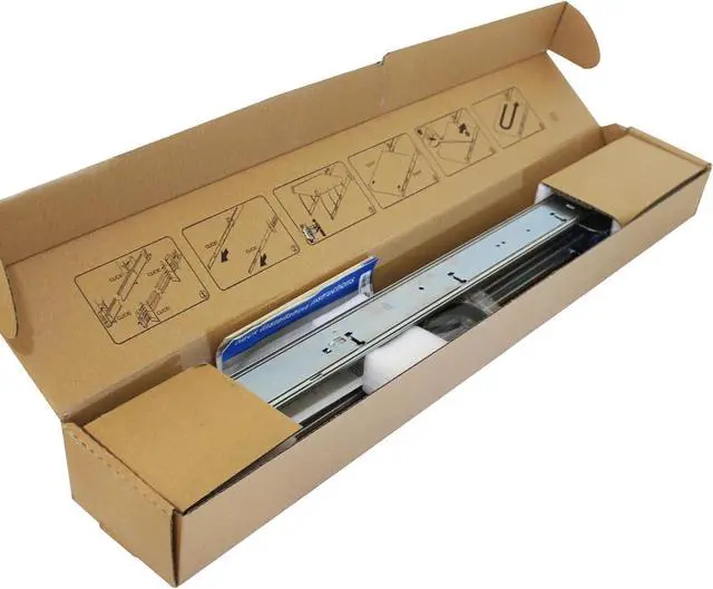 Alt view image 6 of 6 - 2U Sliding Ready Rails H4X6X 0H4X6X Compatible with D-ELL PowerEdge R530 R730 R730 R540 R740 R740XD R820 R830 R7415 R7425 - OEM