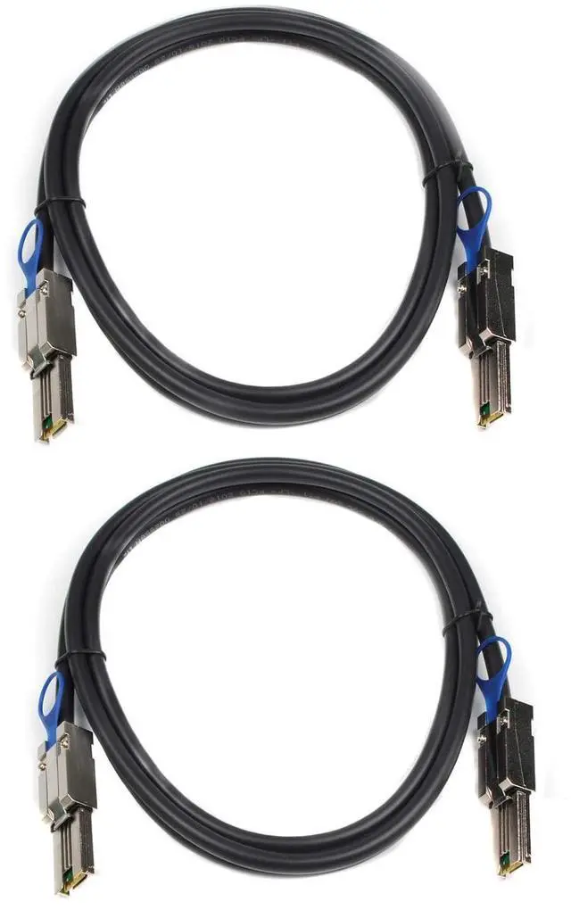 Main image of Heretom 2PCS Mini SAS26P SFF-8088 to SFF-8088 2M 6.6 feet External Cable Attached SCSI - OEM